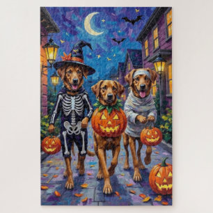 Puzzle Chiens de berger anatoliens Costumes d'Halloween
