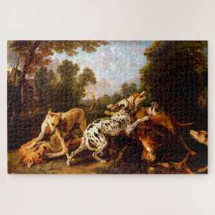 Puzzle Chiens qui se battent (par Frans Snyders)