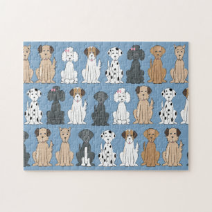 Puzzle Chiens souriants