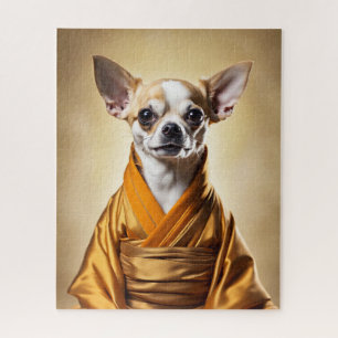 Puzzle Chihuahua bouddhiste