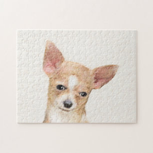 Puzzle Chihuahua Peinture - Cute Original Chien Art