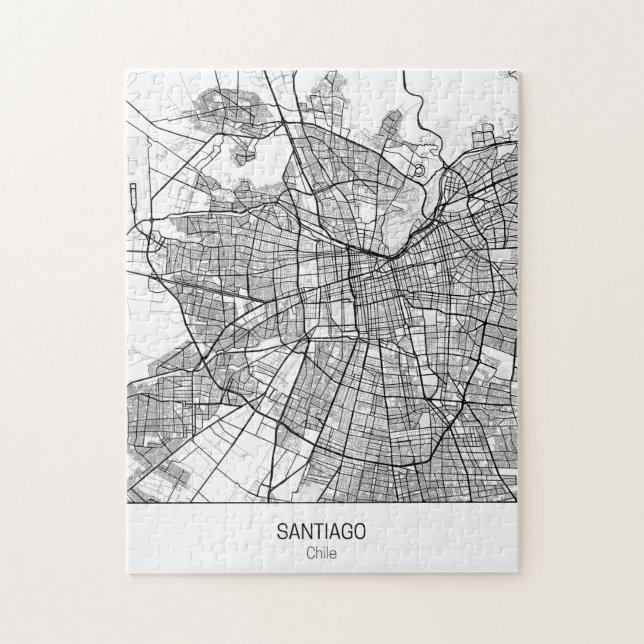 Puzzle Chile de Santiago (Vertical)