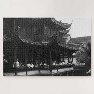 Puzzle Chine Ancienne Shanghai jardin Yuyuan salle Dianch