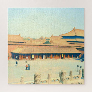 Puzzle Chine Cité interdite voyage vintage