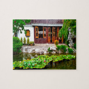 Puzzle Chinese Garden Portland Oregon.