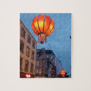 Puzzle chinois de lanternes