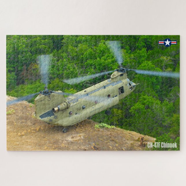 Puzzle CHINOOK CH-47F (20 x 30 POUCES) (Horizontal)