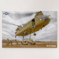 CHINOOK CH-47F (20 x 30 POUCES)