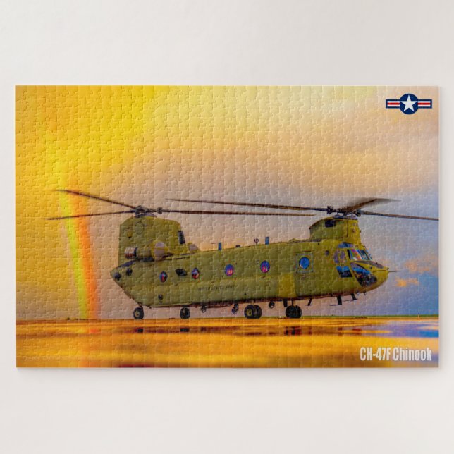 Puzzle CHINOOK CH-47F (20 x 30 POUCES) (Horizontal)