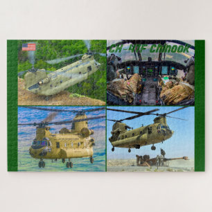 Puzzle CHINOOK CH-47F (20 x 30 POUCES)