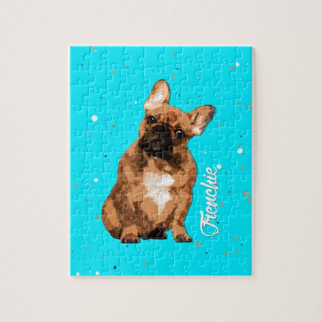 Puzzle Chiot de bouledogue français (Vertical)