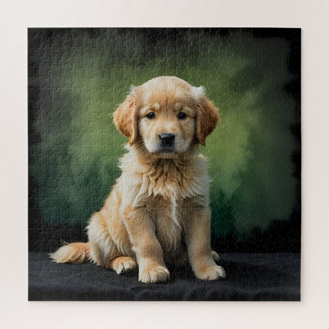 Puzzle Chiot Golden Retriever (Vertical)