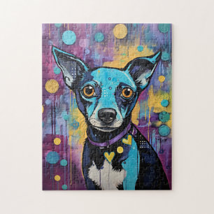 Puzzle Chiot Mignon Chien Drôle Mixte Média Animal De Com
