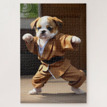 chiots de maître kung-fu
