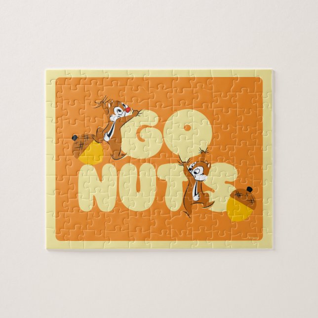 Puzzle Chip & Dale Go Nuts ! (Horizontal)