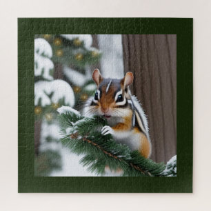 Puzzle Chipmunk de Noël