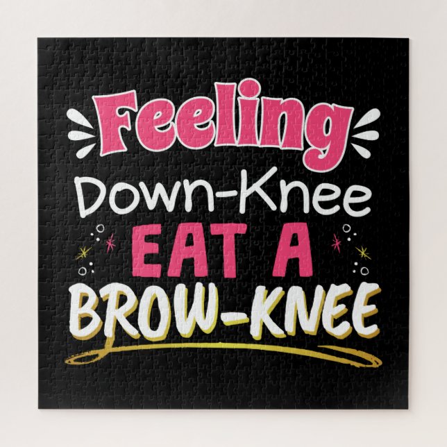 Puzzle Chirurgie du genou - Jeu de position - Belle Brown (Vertical)
