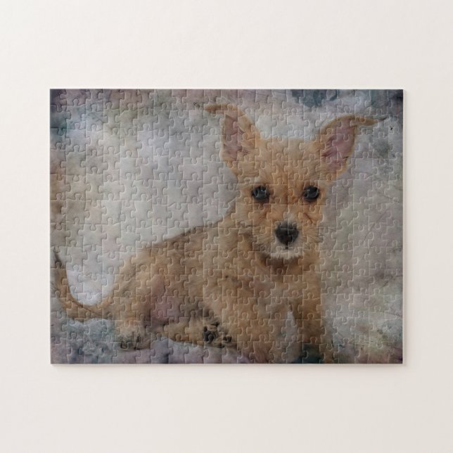 Puzzle Chiwawa/chiot de Yorkie (Horizontal)