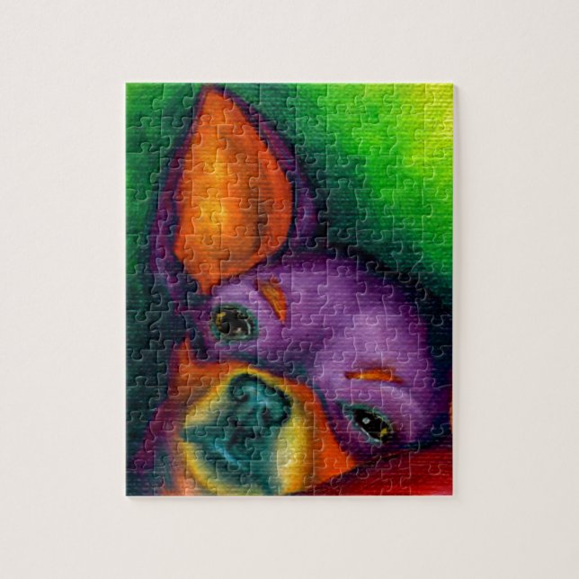 Puzzle Chiwawa coloré (Vertical)