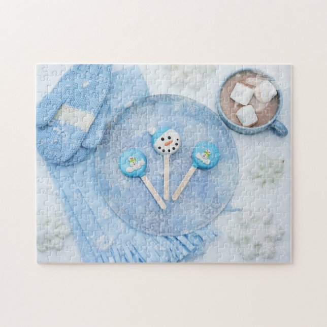 Puzzle Chocolat chaud par temps froid (Horizontal)