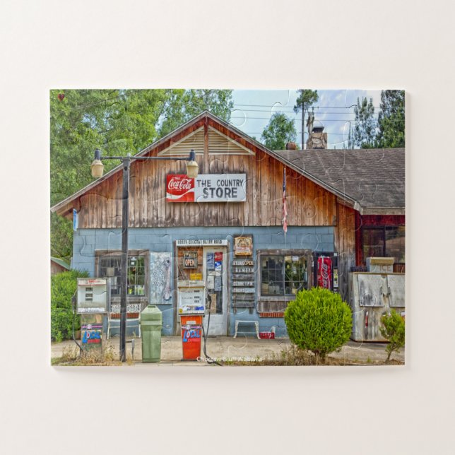 Puzzle Choctaw Bluff Alabama (Horizontal)