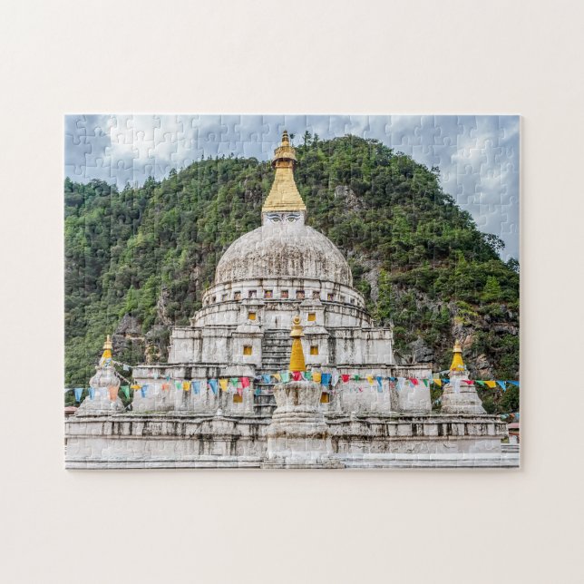 Puzzle Chorten Kora - Bhoutan oriental, Himalaya, Asie (Horizontal)