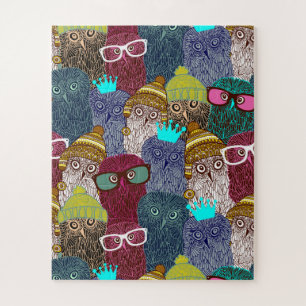 Puzzle Chouette dans la couronne