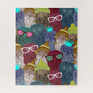 Puzzle Chouette dans la couronne