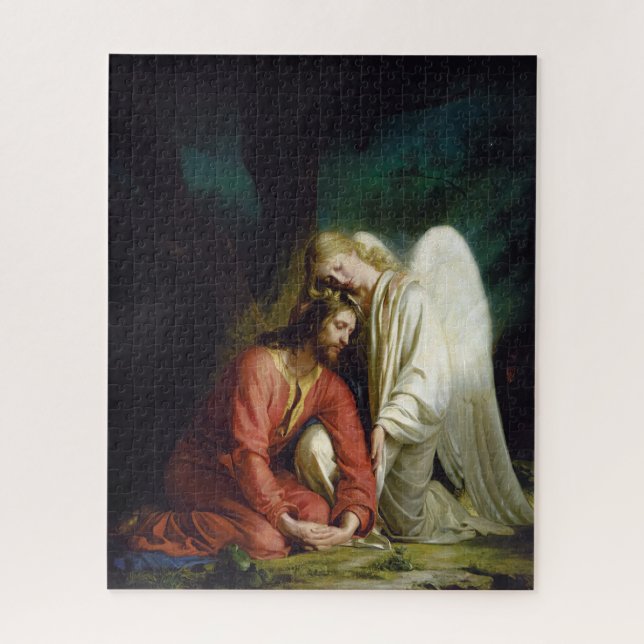 Puzzle Christ à Gethsémani par Carl Bloch (Vertical)