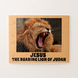 PUZZLE CHRISTIAN PUZZLES, JÉSUS LE LION ROARANT DE JUDAH