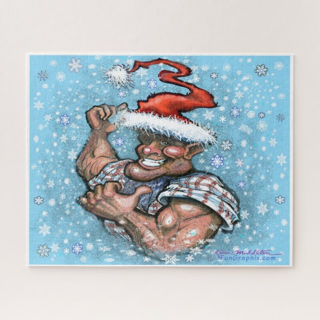 Puzzle Christmas Elf (Horizontal)