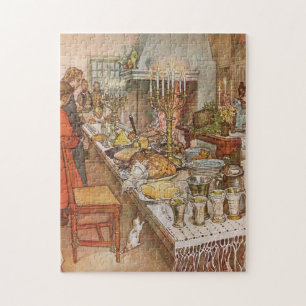 Puzzle Christmas Eve Julaftonen Par Carl Larsson