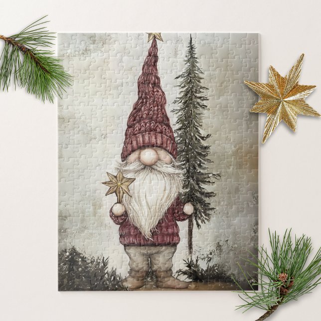 Puzzle Christmas Gnome for the Holidays (Créateur téléchargé)