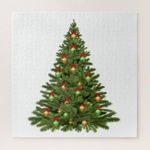 Puzzle Christmas Tree Holidays Christmas Bauble