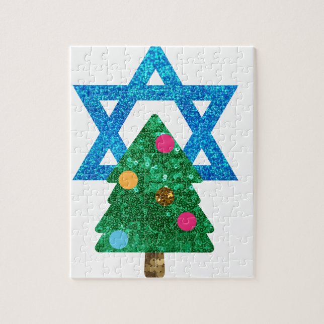 Puzzle christmukkah hanoukka (Vertical)