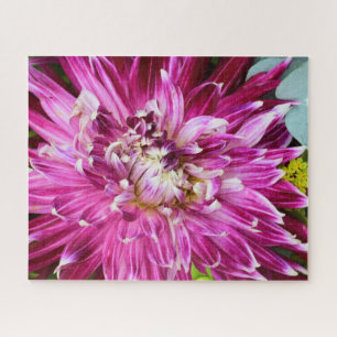 Puzzle Chrysanthème pourpre - Fleur 16x20