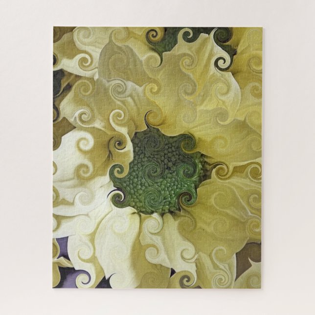 PUZZLE CHRYSANTHEMUM (Vertical)