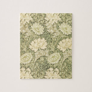 Puzzle Chrysanthemum par William Morris, Art Vintage