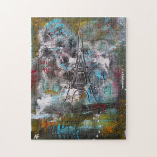 Puzzle Chuchotements de Paris Peinture par Alfred Fox