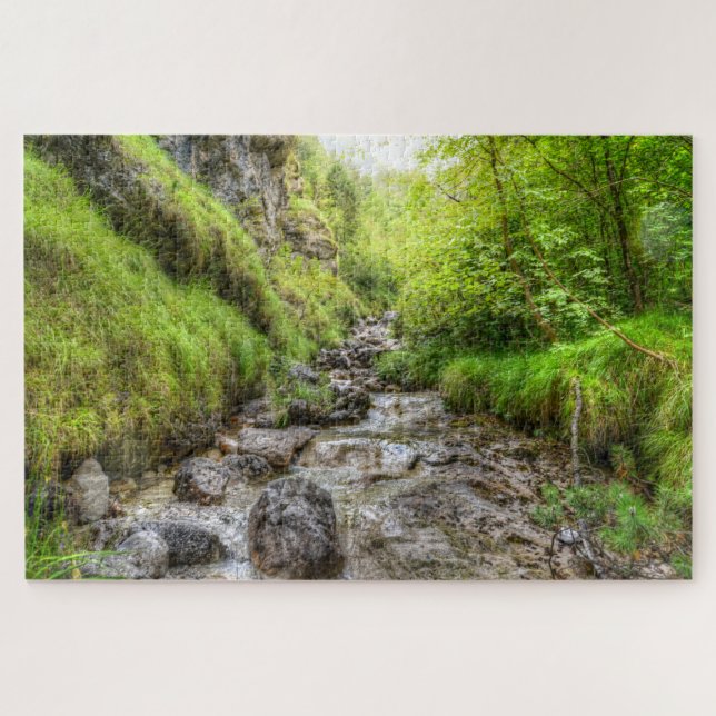 Puzzle Chute d'eau du ruisseau Shallow (Horizontal)
