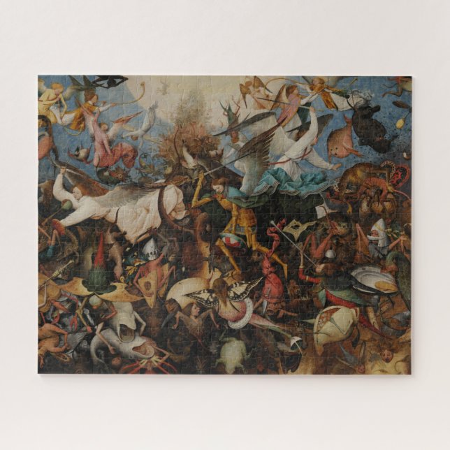 Puzzle Chute des anges rebelles par Pieter Bruegel (Horizontal)