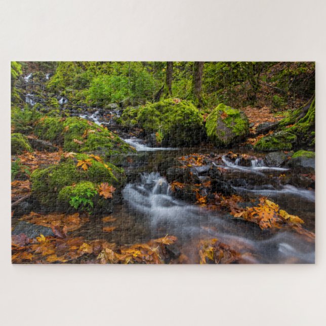 Puzzle Chutes du ruisseau Starvation | Columbia Gorge, Or (Horizontal)