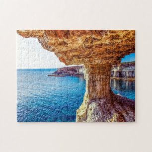 Puzzle Chypre Cavo greko Grottes marines Chypre.