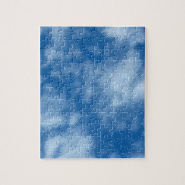 Puzzle Ciel bleu avec nuages Photo (Vertical)