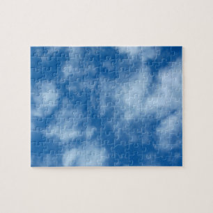 Puzzle Ciel bleu avec nuages Photographie de la nature