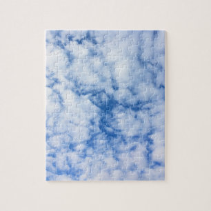 Puzzle ciel bleu et nuages