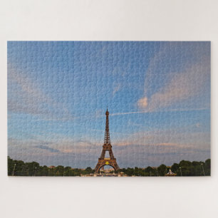 Puzzle Ciel bleu et Tour Eiffel - 20x30 - 1014 pcs