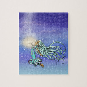 Puzzle Ciel coloré de fille amérindienne