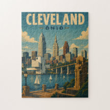 Ciel de Cleveland Ohio vintage