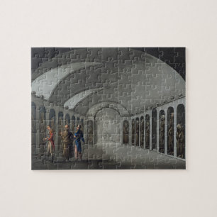 Puzzle Cimetière curieux sous le monastère de capucin,